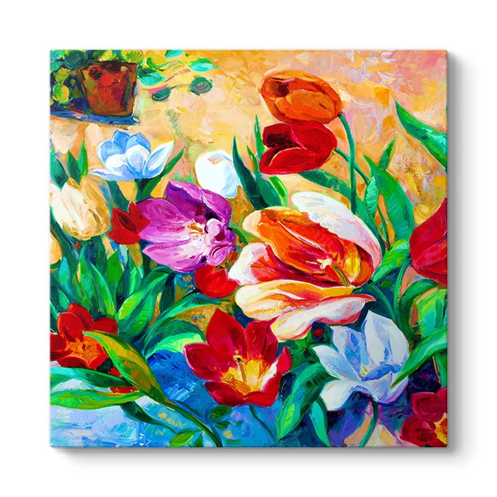 Flowers Art Tablosu - Model 3